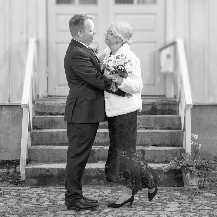 Brudpar i gamla Link&ouml;ping